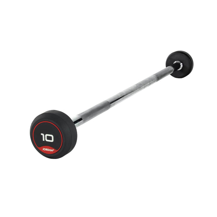 Jordan Rubber Straight Barbell 10kg