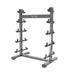 10-Bar Barbell Rack in Grey