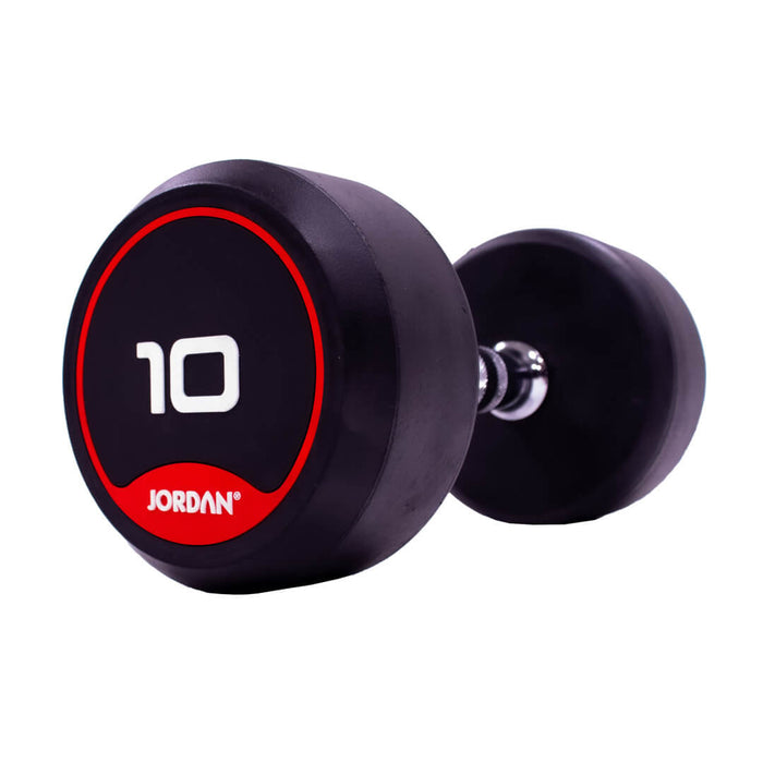 10kg Jordan Rubber Dumbbells