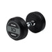10kg Jordan Grey Rubber Dumbbells