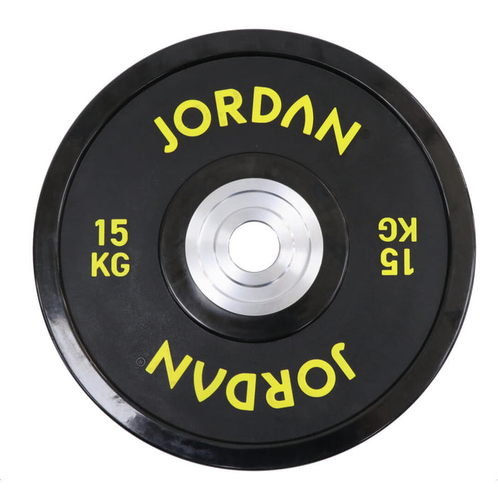 15kg JORDAN Competition Weight Plate with colored Text