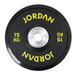 15kg JORDAN Competition Weight Plate with colored Text