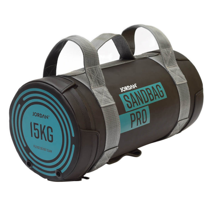 Black and teal Jordan 15kg Sandbag Pro