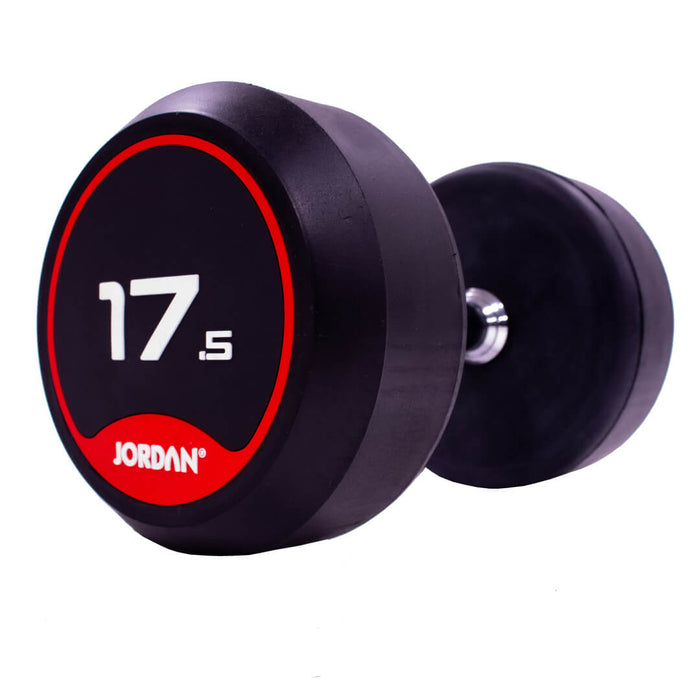 17.5kg Jordan Rubber Dumbbells