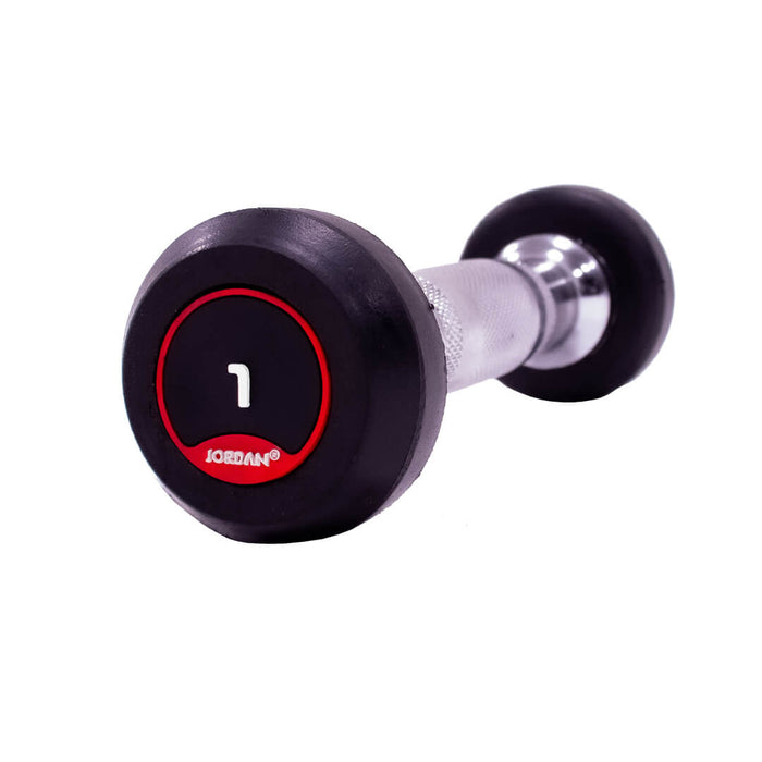 1kg JORDAN Rubber Dumbbells