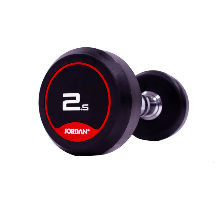 2.5kg Jordan Rubber Dumbbells