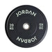 20kg Jordan black rubber bumper weight plate