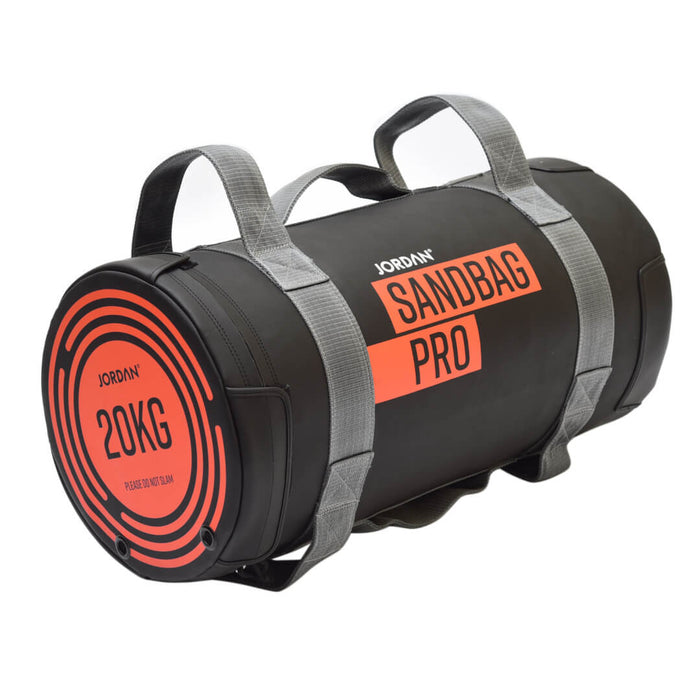 Black and orange Jordan 20kg Sandbag Pro