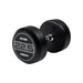 22.5kg Jordan Grey Rubber Dumbbells