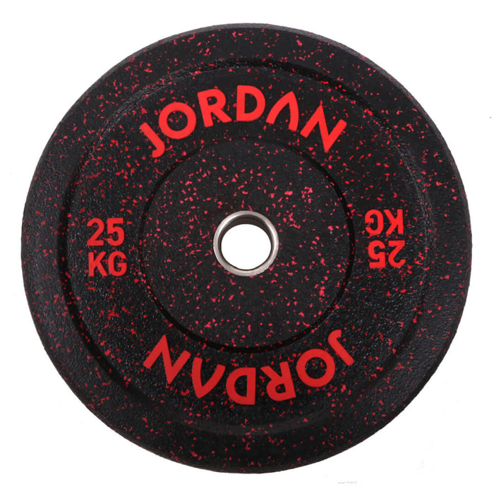 25kg Jordan rubber bumper weight plate