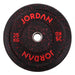 25kg Jordan rubber bumper weight plate