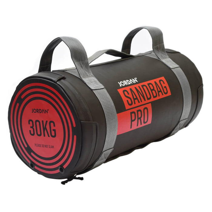 Black and red Jordan 30kg Sandbag Pro