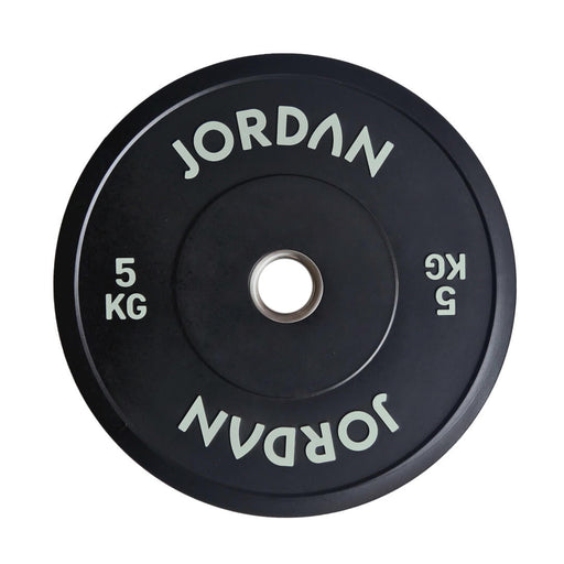5kg Jordan black rubber bumper weight plate