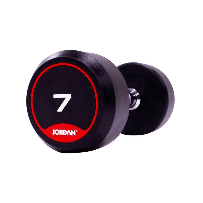 7kg Jordan Rubber Dumbbells