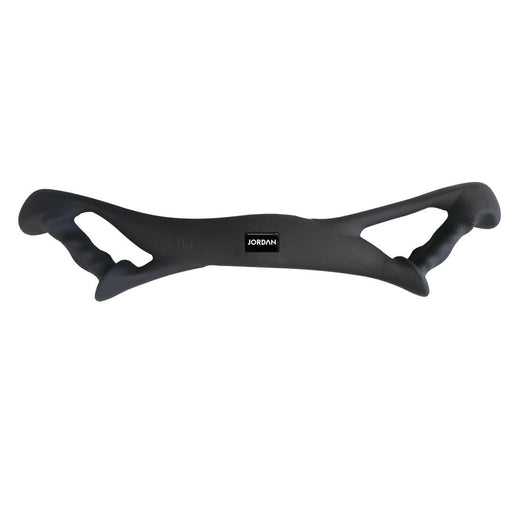 Bicep curl cable attachment with a wide grip