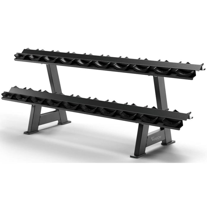 Vision Fitness 10 Pair Dumbbell Rack