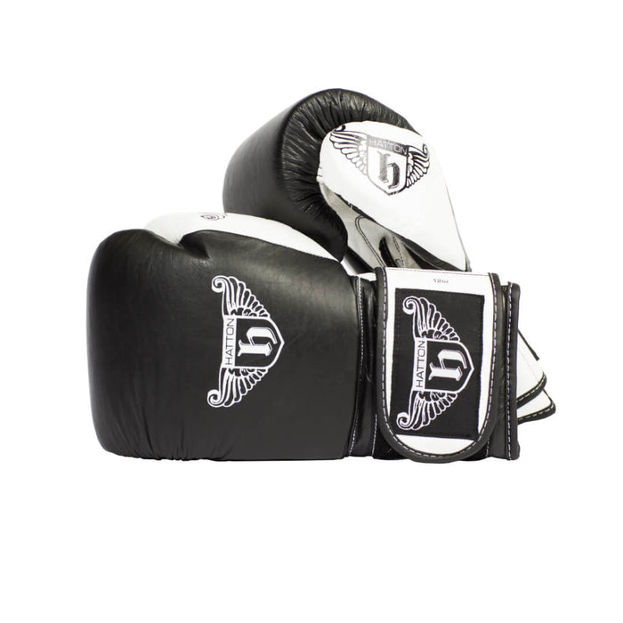 Hatton Boxing Leather Velcro Boxing Gloves 