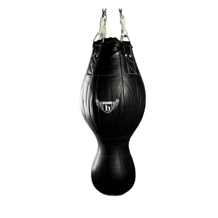 Hatton boxing 3 in 1 triple bag in black with hatton branding