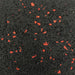 Close up of the JORDAN ACTIV Gym Flooring with Coloured Fleck in red