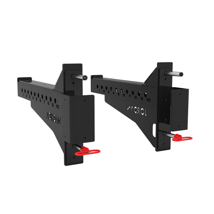 Back view of the JORDAN J75 Safety Spot Arms