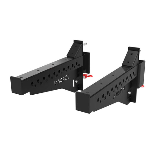 Front view of the JORDAN J75 Safety Spot Arms
