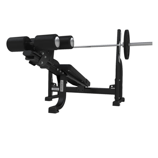JORDAN Olympic Decline Weight Bench in black