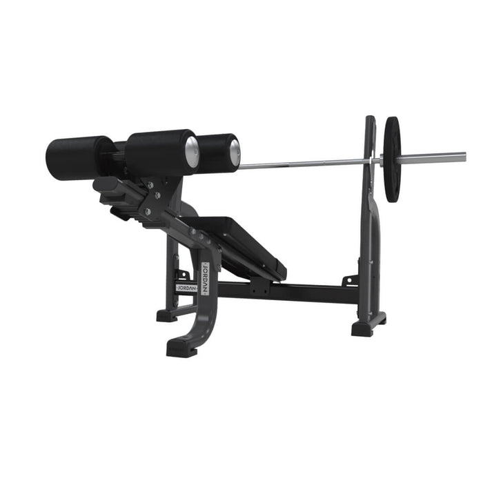 JORDAN Olympic Decline Weight Bench in grey