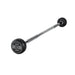 10kg JORDAN Rubber Fixed Straight Barbell
