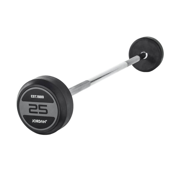 25kg JORDAN Rubber Fixed Straight Barbell