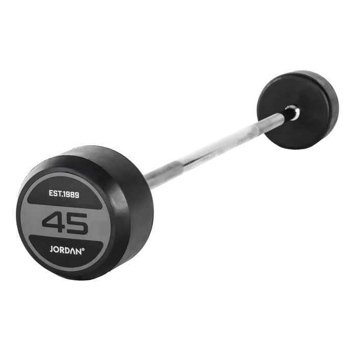45kg JORDAN Rubber Fixed Straight Barbell