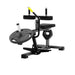 JORDAN Seated Calf Raise in grey shown with a 20kg weight plate 