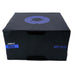 18 inch black and purple plyometric box