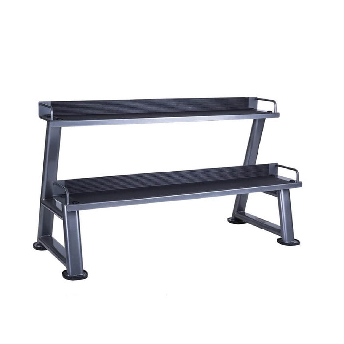 2 Tier Grey Jordan Kettlebell Rack