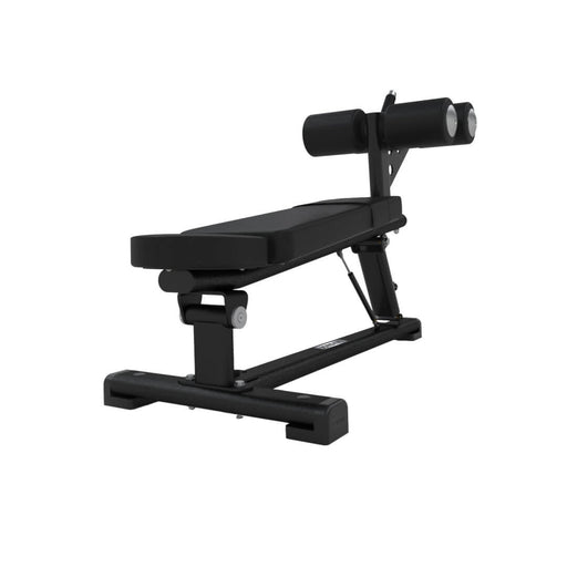 Jordan adjustable decline weight bench in black