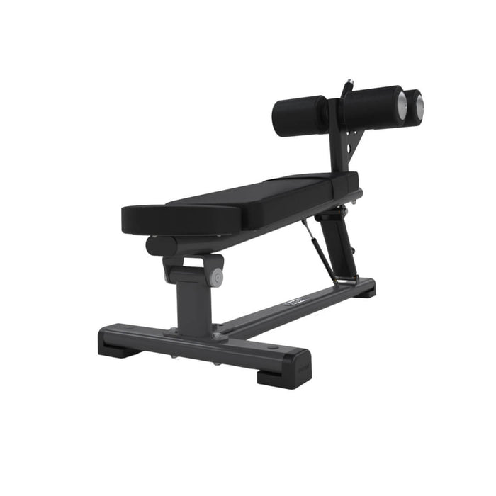 Jordan adjustable decline weight bench in grey