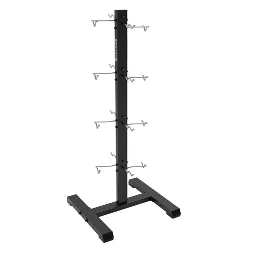 Jordan vertical black cable attachment rack that holds up to 16 cable attachments