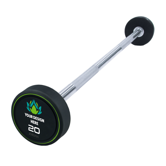Jordan Custom Branded Urethane Barbell Straight Bar