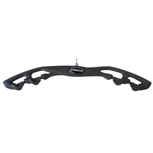 Jordan dual grip wide row/pull cable attachment in black