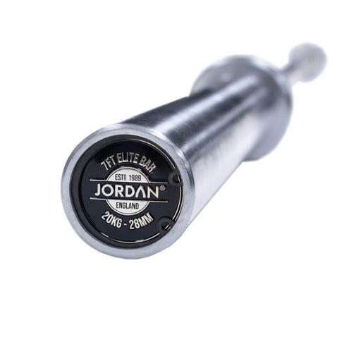 Close up of the Jordan Elite Olympic Bar