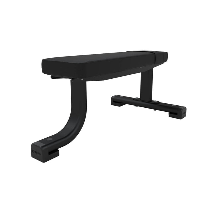 jordan flat gym bench in black