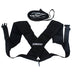 Black harness for gym sleds