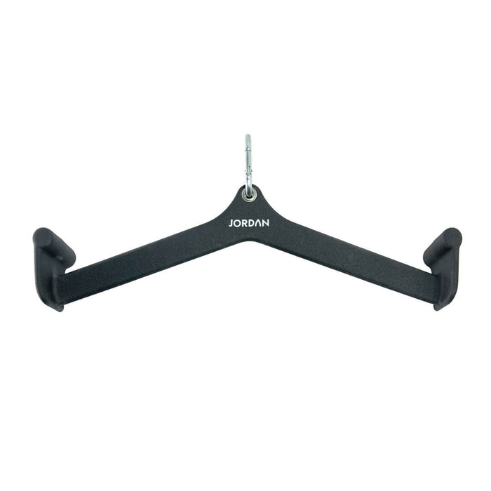 Mid grip cable attachment for lat pulldowns or rows