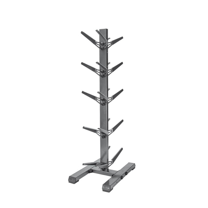 Jordan vertical medicine and slam ball rack that holds up to 10 in grey