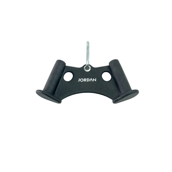 Black jordan tricep cable attachment with narrow grip