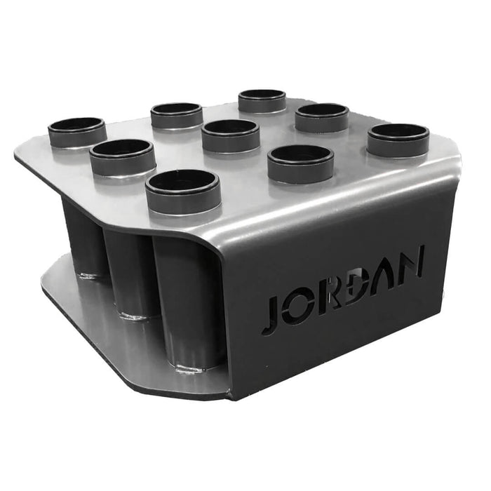 Olympic bar holder in grey