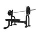 Jordan olympic flat weight bench in black