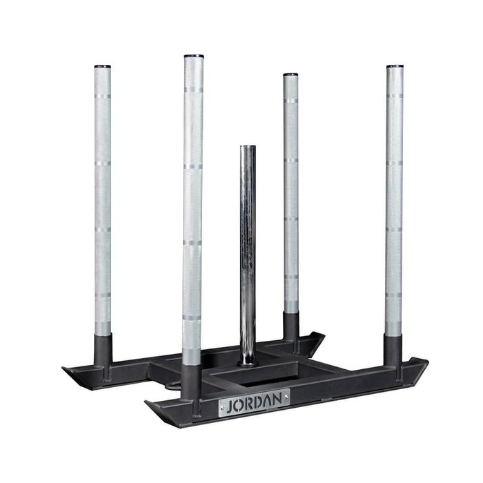 Jordan power weight sled with 4 handles and one weight horn - empty