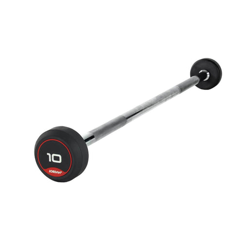 Jordan Rubber Straight Barbell 10kg