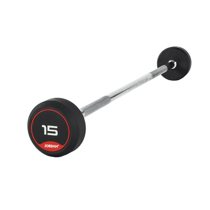 Jordan Rubber Straight Barbell 15kg