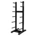 Jordan studio barbell rack that holds up to 12 sets in black